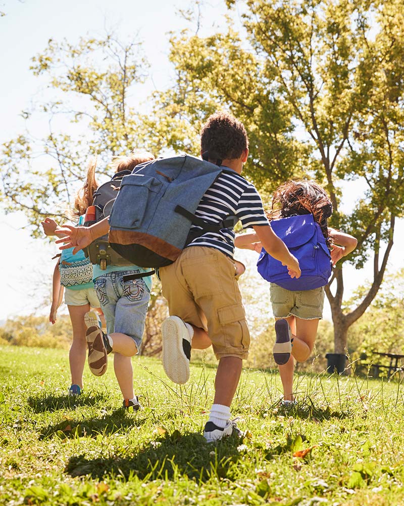 School Children Playing
